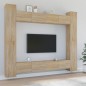 vidaXL 8-tlg. TV-Schrank-Set Sonoma-Eiche Holzwerkstoff vidaXL 8-tlg. TV-Schrank-Set Sonoma-Eiche Holzwerkstoff