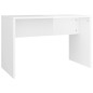 vidaXL Schminktisch-Set Hochglanz-Weiß 86,5x35x136 cm vidaXL Schminktisch-Set Hochglanz-Weiß 86,5x35x136 cm