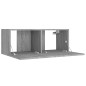 vidaXL 8-tlg. TV-Schrank-Set Grau Sonoma Holzwerkstoff vidaXL 8-tlg. TV-Schrank-Set Grau Sonoma Holzwerkstoff