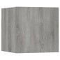 vidaXL 8-tlg. TV-Schrank-Set Grau Sonoma Holzwerkstoff vidaXL 8-tlg. TV-Schrank-Set Grau Sonoma Holzwerkstoff