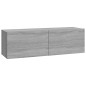 vidaXL 6-tlg. TV-Schrank-Set Grau Sonoma Holzwerkstoff vidaXL 6-tlg. TV-Schrank-Set Grau Sonoma Holzwerkstoff