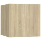 vidaXL 6-tlg. TV-Schrank-Set Sonoma-Eiche Holzwerkstoff vidaXL 6-tlg. TV-Schrank-Set Sonoma-Eiche Holzwerkstoff