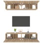 vidaXL TV-Schränke 4 Stk. Sonoma-Eiche 80x30x30 cm Holzwerkstoff vidaXL TV-Schränke 4 Stk. Sonoma-Eiche 80x30x30 cm Holzwerkstoff