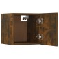 vidaXL 8-tlg. TV-Schrank-Set Räuchereiche Holzwerkstoff vidaXL 8-tlg. TV-Schrank-Set Räuchereiche Holzwerkstoff