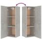 vidaXL 8-tlg. TV-Schrank-Set Betongrau Holzwerkstoff vidaXL 8-tlg. TV-Schrank-Set Betongrau Holzwerkstoff