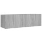 vidaXL 8-tlg. TV-Schrank-Set Grau Sonoma Holzwerkstoff vidaXL 8-tlg. TV-Schrank-Set Grau Sonoma Holzwerkstoff