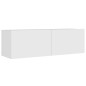 vidaXL 8-tlg. TV-Schrank-Set Weiß Holzwerkstoff vidaXL 8-tlg. TV-Schrank-Set Weiß Holzwerkstoff
