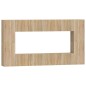 vidaXL 8-tlg. TV-Schrank-Set Sonoma-Eiche Holzwerkstoff vidaXL 8-tlg. TV-Schrank-Set Sonoma-Eiche Holzwerkstoff