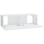 vidaXL TV-Wandschränke 4 Stk. Weiß 100x30x30 cm vidaXL TV-Wandschränke 4 Stk. Weiß 100x30x30 cm