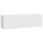 vidaXL 5-tlg. TV-Schrank-Set Weiß Holzwerkstoff vidaXL 5-tlg. TV-Schrank-Set Weiß Holzwerkstoff