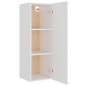 vidaXL 4-tlg. TV-Schrank-Set Weiß Holzwerkstoff vidaXL 4-tlg. TV-Schrank-Set Weiß Holzwerkstoff