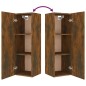 vidaXL 4-tlg. TV-Schrank-Set Räuchereiche Holzwerkstoff vidaXL 4-tlg. TV-Schrank-Set Räuchereiche Holzwerkstoff