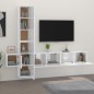 vidaXL 5-tlg. TV-Schrank-Set Hochglanz-Weiß Holzwerkstoff vidaXL 5-tlg. TV-Schrank-Set Hochglanz-Weiß Holzwerkstoff