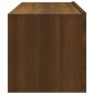 vidaXL TV-Wandschränke 4 Stk. Braun Eiche 100x30x30 cm vidaXL TV-Wandschränke 4 Stk. Braun Eiche 100x30x30 cm