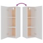 vidaXL 8-tlg. TV-Schrank-Set Weiß Holzwerkstoff vidaXL 8-tlg. TV-Schrank-Set Weiß Holzwerkstoff