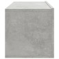 vidaXL TV-Wandschränke 4 Stk. Betongrau 100x30x30 cm vidaXL TV-Wandschränke 4 Stk. Betongrau 100x30x30 cm