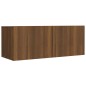 vidaXL 8-tlg. TV-Schrank-Set Braun Eichen-Optik Holzwerkstoff vidaXL 8-tlg. TV-Schrank-Set Braun Eichen-Optik Holzwerkstoff