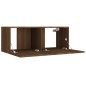 vidaXL 8-tlg. TV-Schrank-Set Braun Eichen-Optik Holzwerkstoff vidaXL 8-tlg. TV-Schrank-Set Braun Eichen-Optik Holzwerkstoff