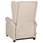 Massagesessel Creme Stoff Massagesessel Creme Stoff