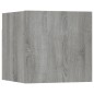 vidaXL 6-tlg. TV-Schrank-Set Grau Sonoma Holzwerkstoff vidaXL 6-tlg. TV-Schrank-Set Grau Sonoma Holzwerkstoff