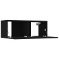 vidaXL 6-tlg. TV-Schrank-Set Schwarz Holzwerkstoff vidaXL 6-tlg. TV-Schrank-Set Schwarz Holzwerkstoff