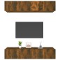 vidaXL TV-Schränke 4 Stk. Sonoma-Eiche 80x30x30 cm Holzwerkstoff vidaXL TV-Schränke 4 Stk. Sonoma-Eiche 80x30x30 cm Holzwerkstoff