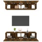 vidaXL TV-Schränke 4 Stk. Sonoma-Eiche 80x30x30 cm Holzwerkstoff vidaXL TV-Schränke 4 Stk. Sonoma-Eiche 80x30x30 cm Holzwerkstoff