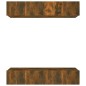 vidaXL TV-Schränke 4 Stk. Sonoma-Eiche 80x30x30 cm Holzwerkstoff vidaXL TV-Schränke 4 Stk. Sonoma-Eiche 80x30x30 cm Holzwerkstoff