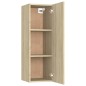 vidaXL 8-tlg. TV-Schrank-Set Sonoma-Eiche Holzwerkstoff vidaXL 8-tlg. TV-Schrank-Set Sonoma-Eiche Holzwerkstoff