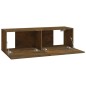 vidaXL 6-tlg. TV-Schrank-Set Räuchereiche Holzwerkstoff vidaXL 6-tlg. TV-Schrank-Set Räuchereiche Holzwerkstoff