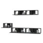 vidaXL 5-tlg. TV-Schrank-Set Schwarz Holzwerkstoff vidaXL 5-tlg. TV-Schrank-Set Schwarz Holzwerkstoff