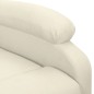 Massagesessel mit Aufstehhilfe Creme Stoff Massagesessel mit Aufstehhilfe Creme Stoff