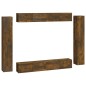 vidaXL 8-tlg. TV-Schrank-Set Räuchereiche Holzwerkstoff vidaXL 8-tlg. TV-Schrank-Set Räuchereiche Holzwerkstoff