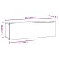 vidaXL 8-tlg. TV-Schrank-Set Räuchereiche Holzwerkstoff vidaXL 8-tlg. TV-Schrank-Set Räuchereiche Holzwerkstoff