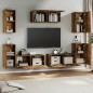 vidaXL 7-tlg. TV-Schrank-Set Räuchereiche Holzwerkstoff vidaXL 7-tlg. TV-Schrank-Set Räuchereiche Holzwerkstoff