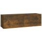 vidaXL TV-Wandschränke 4 Stk. Räuchereiche 100x30x30 cm vidaXL TV-Wandschränke 4 Stk. Räuchereiche 100x30x30 cm