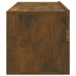vidaXL TV-Wandschränke 4 Stk. Räuchereiche 100x30x30 cm vidaXL TV-Wandschränke 4 Stk. Räuchereiche 100x30x30 cm