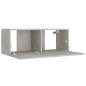 vidaXL 4-tlg. TV-Schrank-Set Betongrau Holzwerkstoff vidaXL 4-tlg. TV-Schrank-Set Betongrau Holzwerkstoff