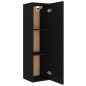 vidaXL 8-tlg. TV-Schrank-Set Schwarz Holzwerkstoff vidaXL 8-tlg. TV-Schrank-Set Schwarz Holzwerkstoff
