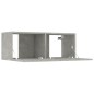 vidaXL 8-tlg. TV-Schrank-Set Betongrau Holzwerkstoff vidaXL 8-tlg. TV-Schrank-Set Betongrau Holzwerkstoff