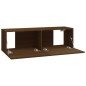 vidaXL 8-tlg. TV-Schrank-Set Braun Eichen-Optik Holzwerkstoff vidaXL 8-tlg. TV-Schrank-Set Braun Eichen-Optik Holzwerkstoff
