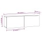 vidaXL 8-tlg. TV-Schrank-Set Braun Eichen-Optik Holzwerkstoff vidaXL 8-tlg. TV-Schrank-Set Braun Eichen-Optik Holzwerkstoff