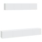 vidaXL 4-tlg. TV-Schrank-Set Weiß Holzwerkstoff vidaXL 4-tlg. TV-Schrank-Set Weiß Holzwerkstoff