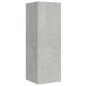 vidaXL 5-tlg. TV-Schrank-Set Betongrau Holzwerkstoff vidaXL 5-tlg. TV-Schrank-Set Betongrau Holzwerkstoff