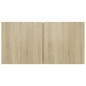 vidaXL 4-tlg. TV-Schrank-Set Sonoma-Eiche Holzwerkstoff vidaXL 4-tlg. TV-Schrank-Set Sonoma-Eiche Holzwerkstoff