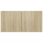 vidaXL 4-tlg. TV-Schrank-Set Sonoma-Eiche Holzwerkstoff vidaXL 4-tlg. TV-Schrank-Set Sonoma-Eiche Holzwerkstoff