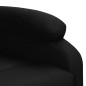 Massagesessel mit Aufstehhilfe Schwarz Kunstleder Massagesessel mit Aufstehhilfe Schwarz Kunstleder