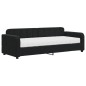 vidaXL Tagesbett mit Matratze Schwarz 80x200 cm Samt vidaXL Tagesbett mit Matratze Schwarz 80x200 cm Samt