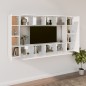 vidaXL 8-tlg. TV-Schrank-Set Hochglanz-Weiß Holzwerkstoff vidaXL 8-tlg. TV-Schrank-Set Hochglanz-Weiß Holzwerkstoff
