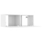 vidaXL 8-tlg. TV-Schrank-Set Hochglanz-Weiß Holzwerkstoff vidaXL 8-tlg. TV-Schrank-Set Hochglanz-Weiß Holzwerkstoff